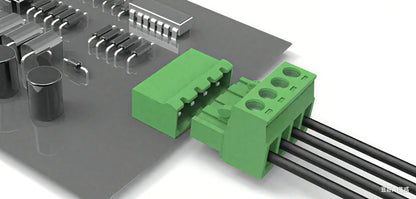 QPLD-381L Crew Mount Terminal Block Connector for PCB Board Barrier Terminal Blocks