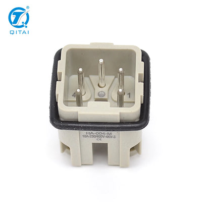 HA-004-M  Heavy Duty Connector Male Connector for Heavy Duty Equipment and Industrial Applications
