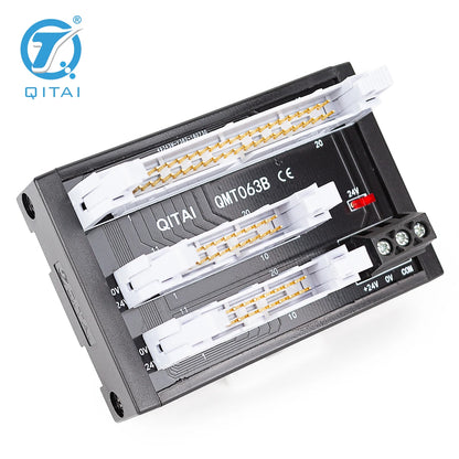 QMT063B Plug-In PLC Relay Terminal Block Module Feed Through Type with IO Station Transfer Terminal Block