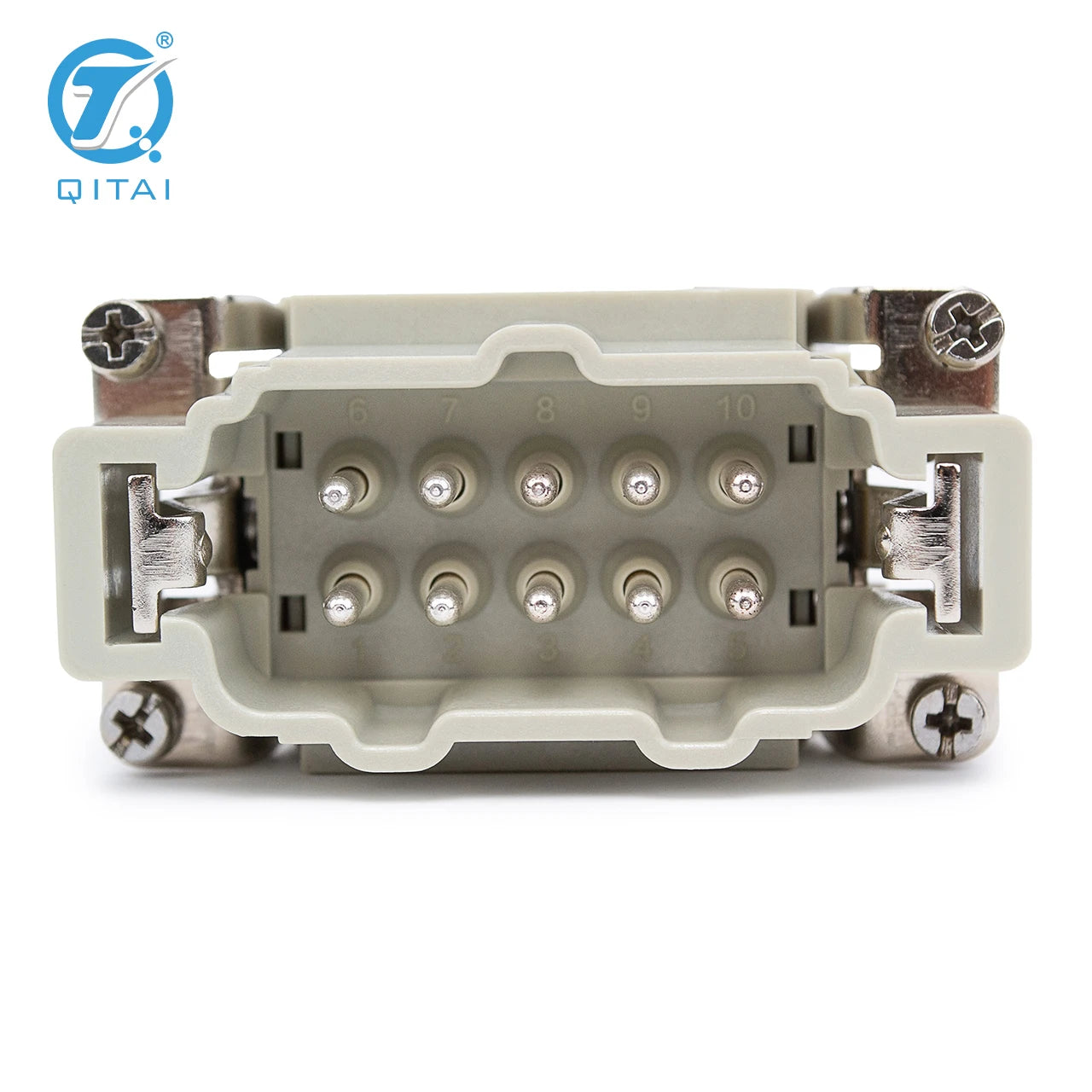 HE-010-MS  16A 500V  DC Power Connector Type and Male  Plug Compact Series Heavy Duty Connector Crimp Terminal Male Insert