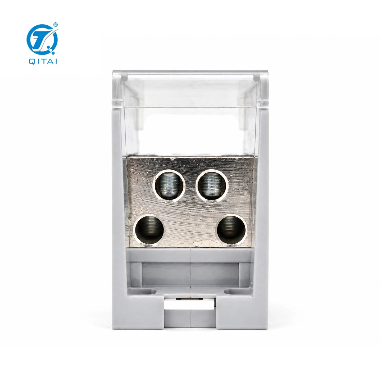 QJFX-2x70-4x16 Multi-purpose Busbar Terminal Block 690V 2 in 4 Out DIN Rail TH35 for Power Distribution