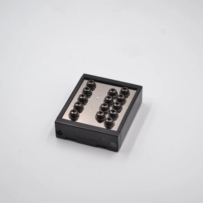 QMT070 QIITAI Din Rail Ground & Earth Terminal Block with Screw Connection 11-20 AWG Conductor Brass Contacts for Relays