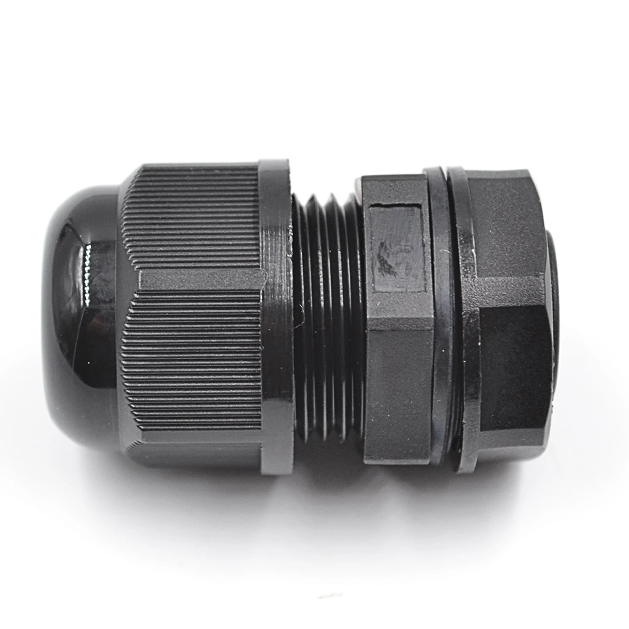 M1608 Industrial Building Medical Plastic Black 8-12AWG DIA Waterproof Nylon Cable Gland