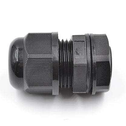 M1608 Industrial Building Medical Plastic Black 8-12AWG DIA Waterproof Nylon Cable Gland