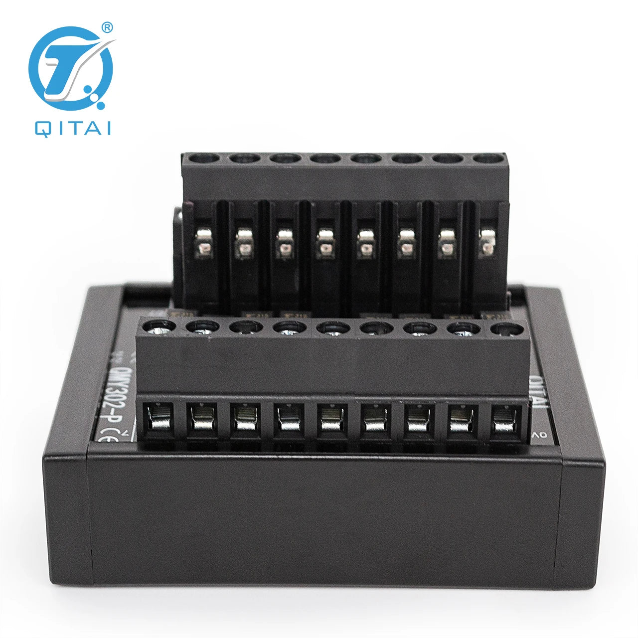 QMY302-P IO Protection Relay Module 10mA Current 12-60V DC Automotive Screw Connection Brass Contact Rail Installation Terminal