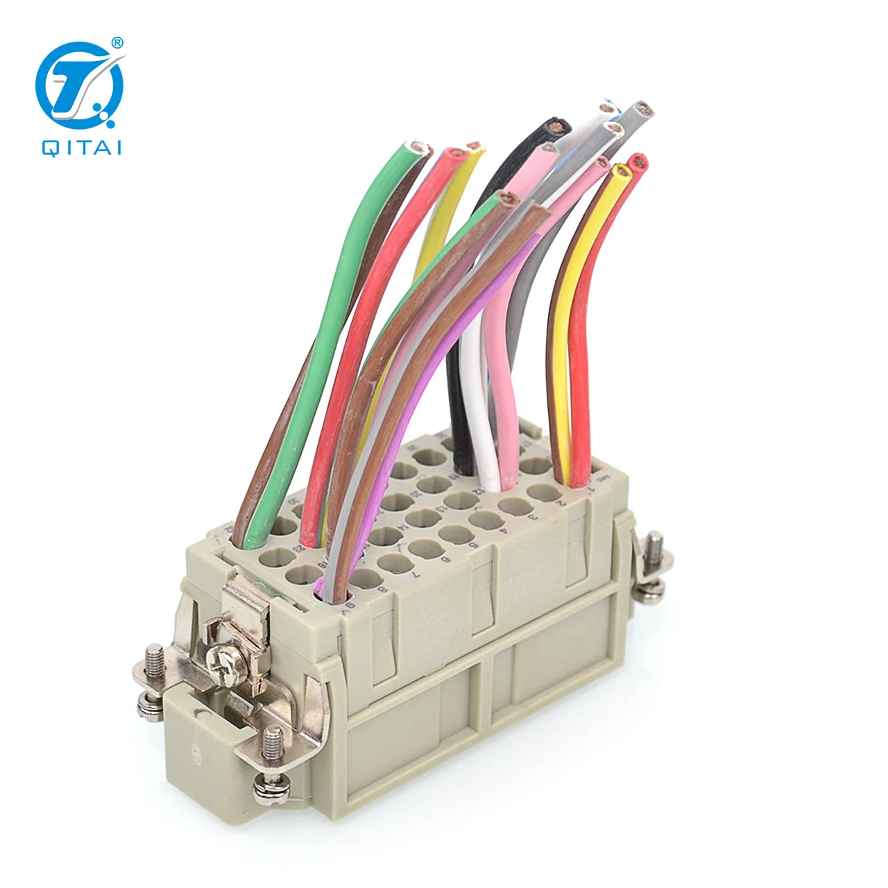HEE-018-MC 16A 500V Heavy Duty Connector 10P Male Insert Crimp Terminal for Industrial Equipment