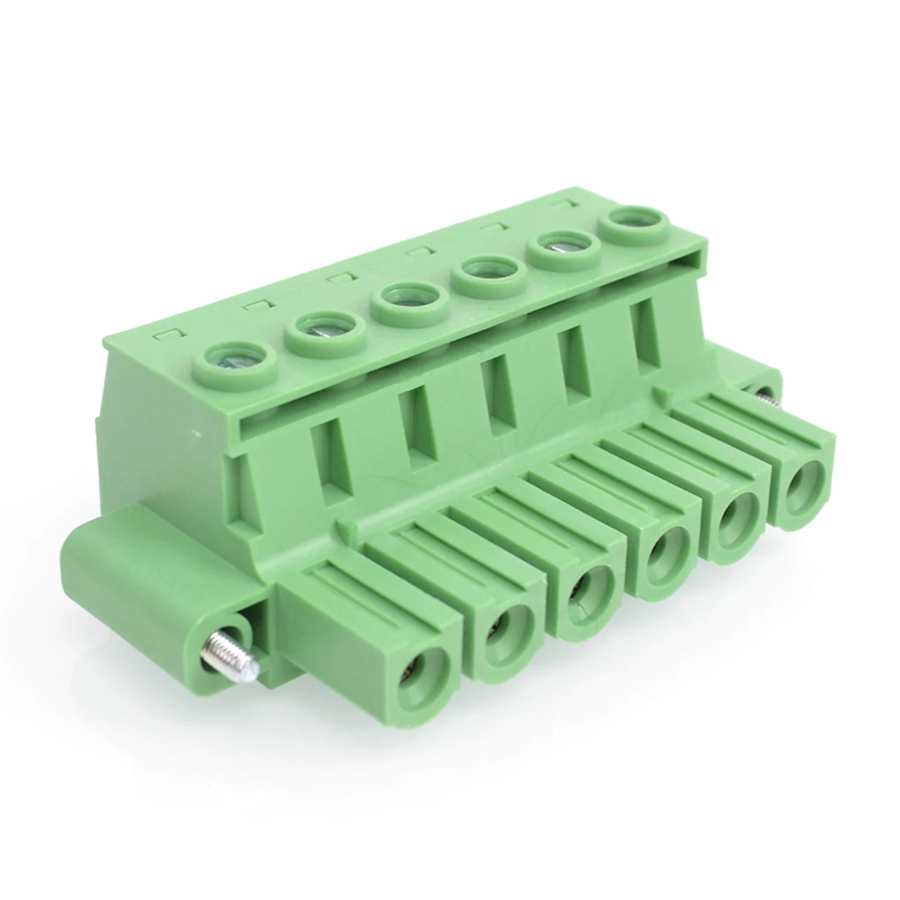QPVH-1016F-6P 10.16mm Pitch 6P Female and Male Wire Connector Terminators PCB Screw Plug-in Terminal Block