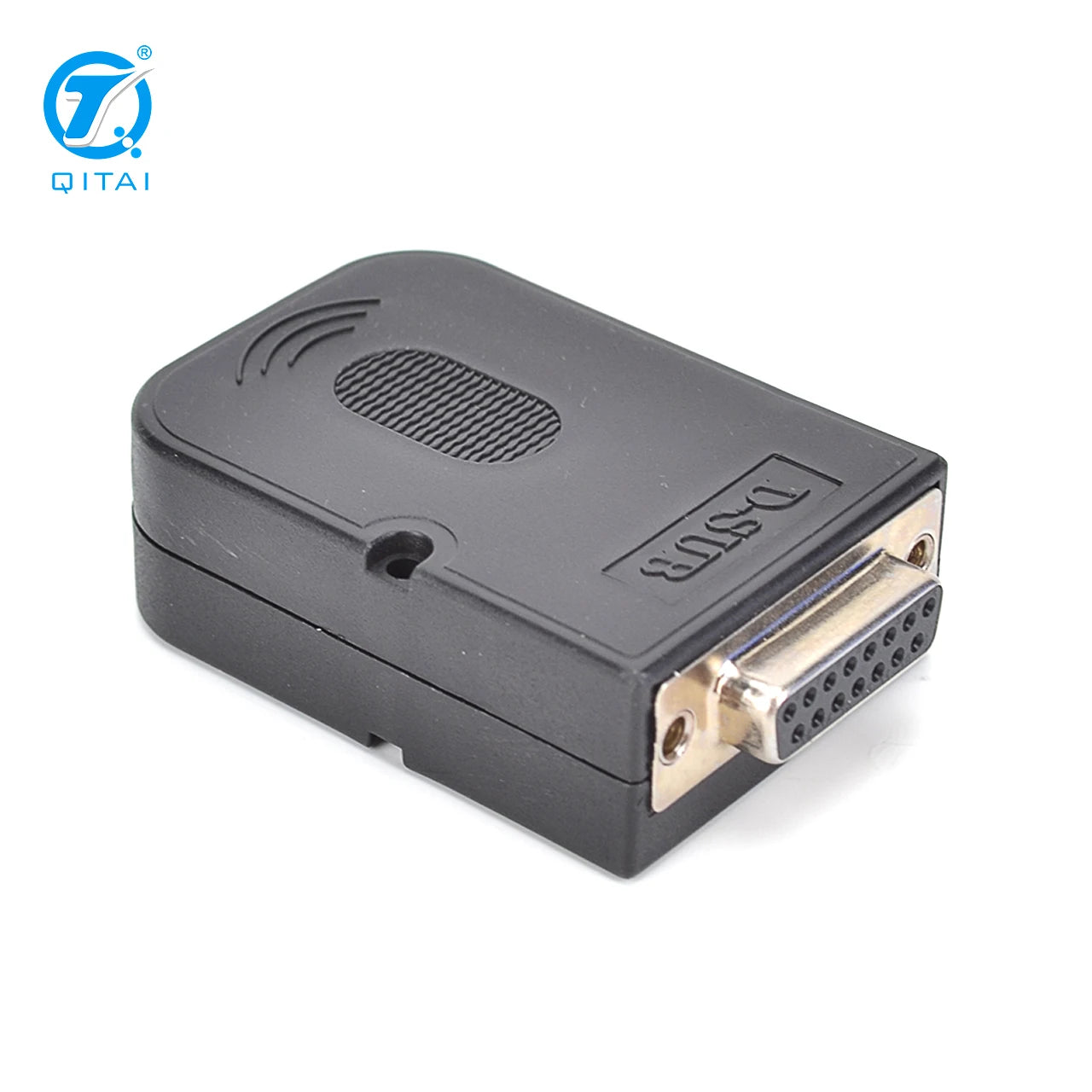 QX825-15-1 D-SUB 15P Female Connector With Back Side Screw Transfer-Free Solder Terminals