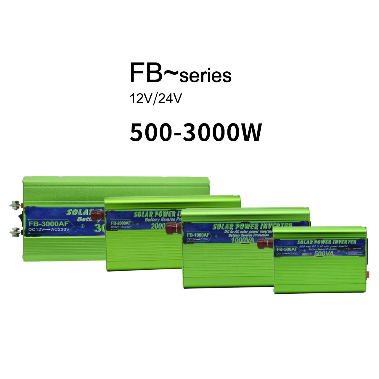 FB Series Solar Inverter for Home Appliance Solar Use 50Hz  80% Efficiency Solar Invert System 500W-3000W