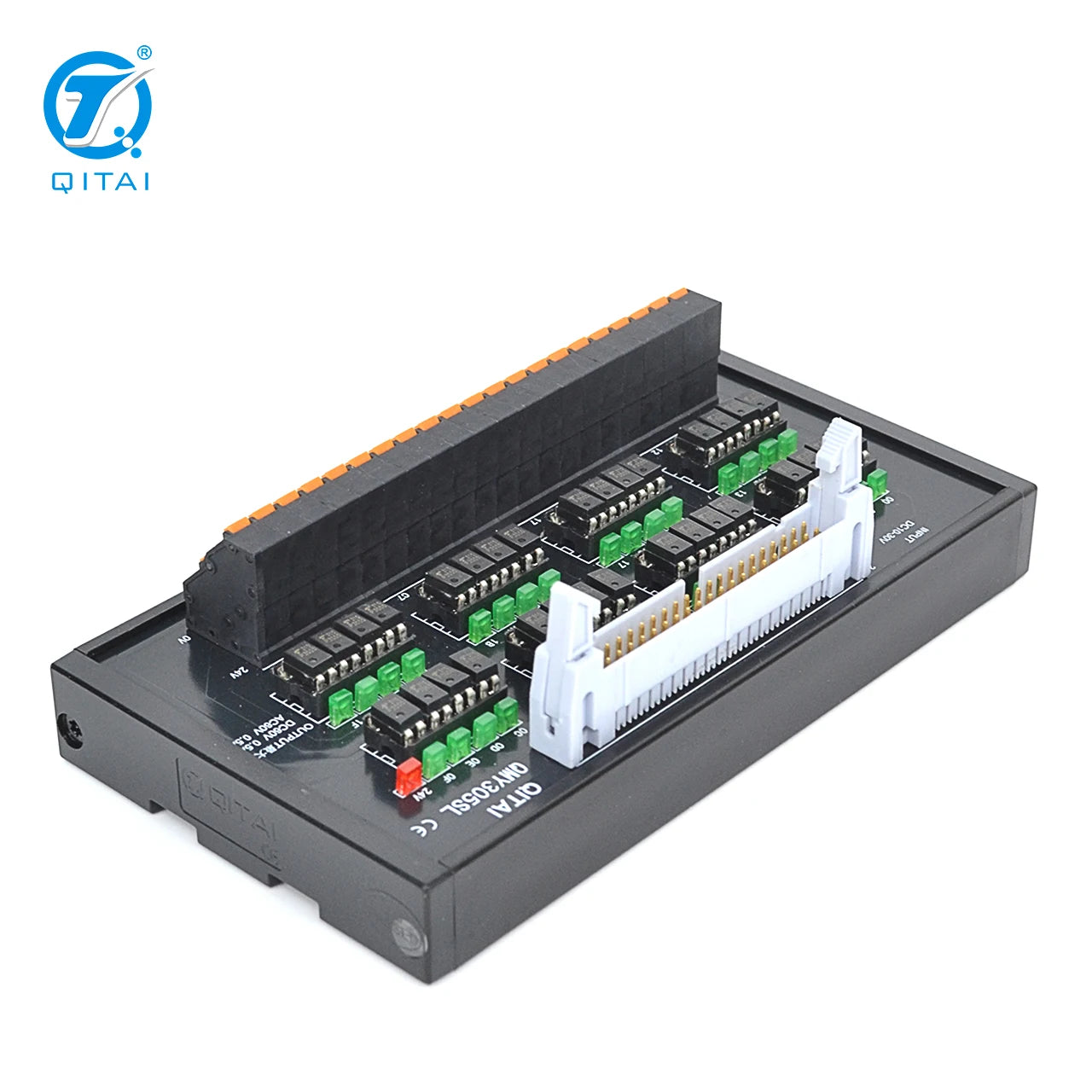 QMY305SL QITAI High Speed Optocoupler Solid State Relay Module 5V Voltage 1A Brass for CNC Equipment 32 Channel Terminal Block