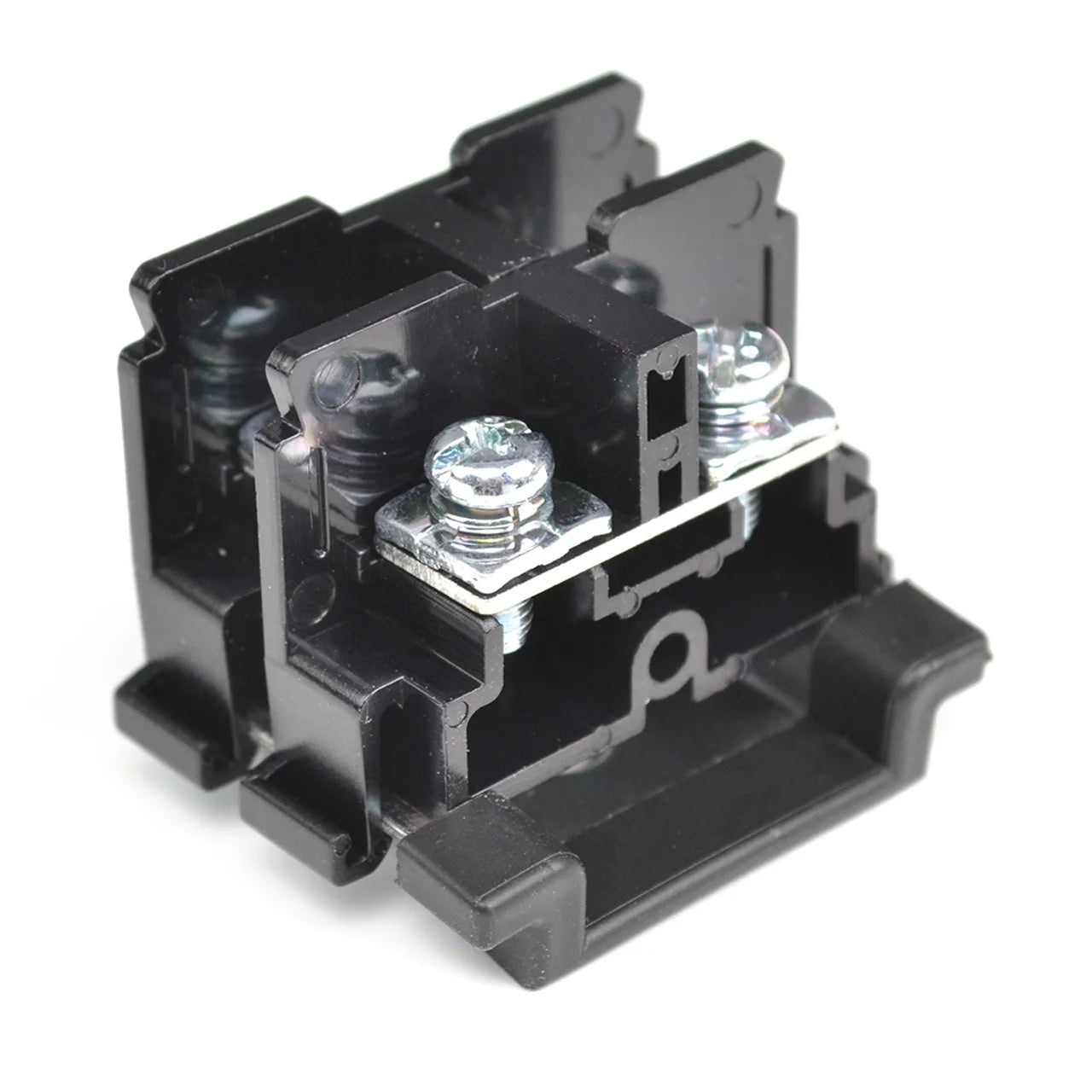 QUTD-32 Screw Terminal Block Double Pole Screw Terminal DIN Rail Mount Connection Terminal Industrial Terminal Block