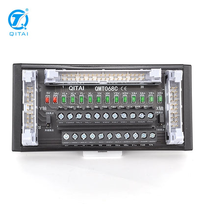 QMT068C Terminal Block 2 Axis Servo/stepper Control Block Quick Connection Between Positioning Module and Servo Drive