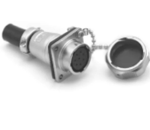 PT24F-10S  24MM Professional Aviation Wire Connectors Manufacturer CNC Electrical Equipment 6/10/12/19 Pin Waterproof Connector