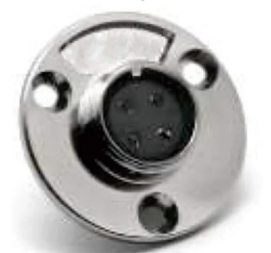 16MF-4E Backward Flange Socket E Aviation Plug and Socket  4 5 Pin Small Male and Female Connector Hole 16mm