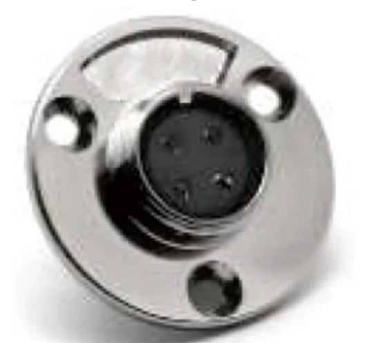 16MF-4E Backward Flange Socket E Aviation Plug and Socket  4 5 Pin Small Male and Female Connector Hole 16mm