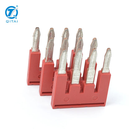 FBS 4-5 Plug-In Din Rail Terminal Block Central Fixed Bridge Screw Bridge Screw Terminal Block Plugging Jumper