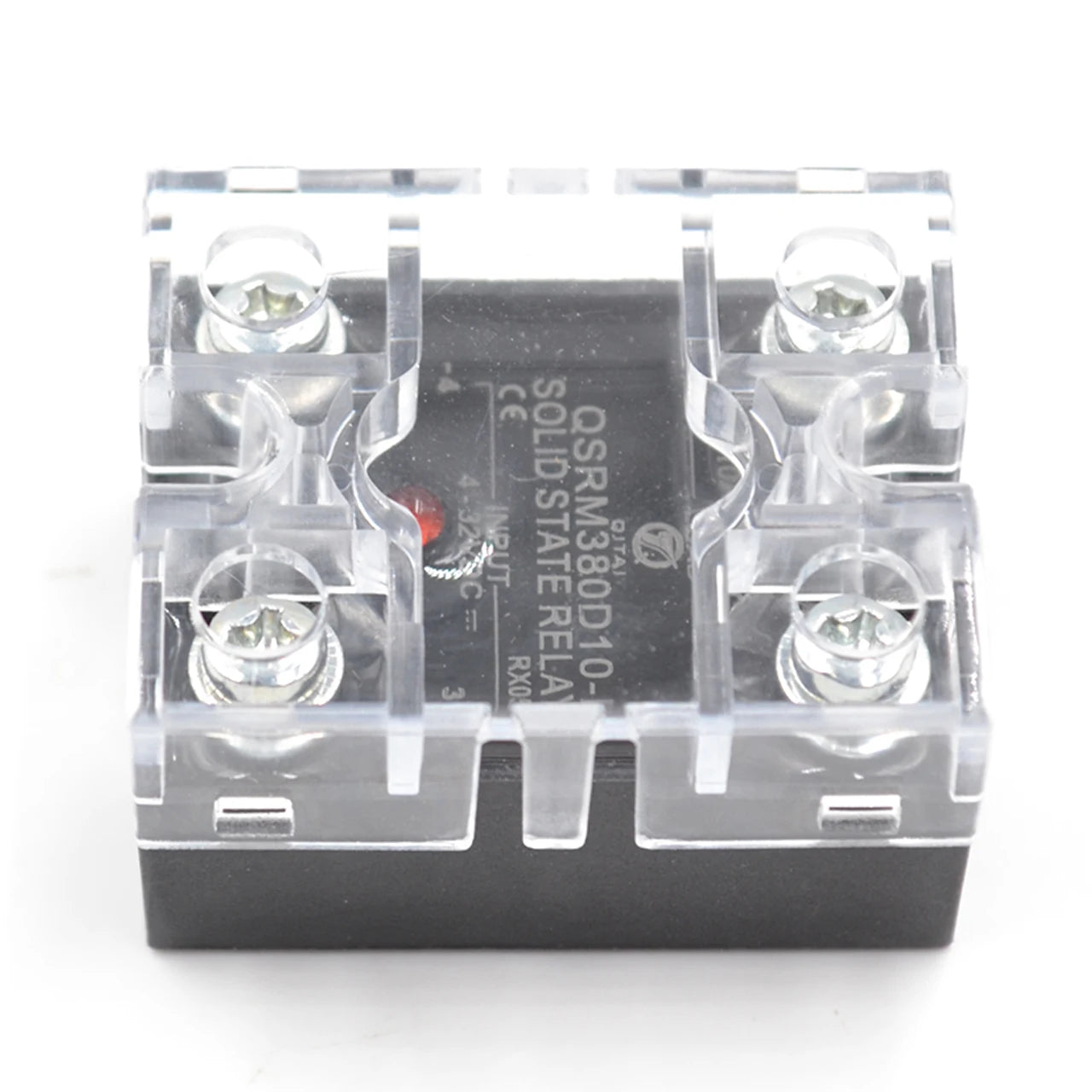 QSRM380D10-L Electronic Component SSR-10A Power Relay Single-phase 4-32VDC Solid State Relay with LED Light
