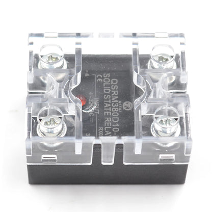 QSRM380D10-L Electronic Component SSR-10A Power Relay Single-phase 4-32VDC Solid State Relay with LED Light