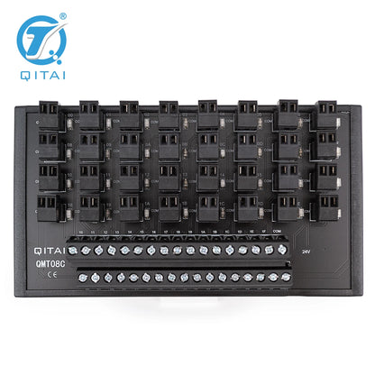 QMT08C32 Bit Output Terminal Block DC24V 1A PLC Module Connect with LED Light Remote Control NPN/PNP