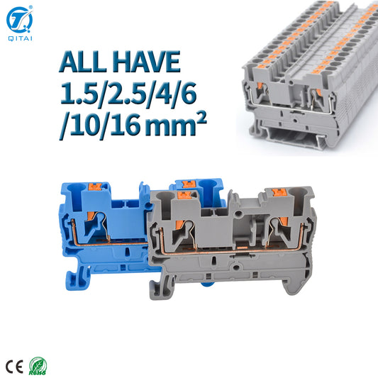 Terminal Block Push-in - QITAI industrial automation components