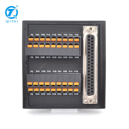 QMT048C D-SUB Terminal Block High Quality Gold-Plated 37P Female D-SUB (RS323) PLC Spring Connector Universal Design