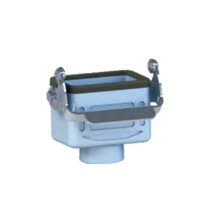 QITAI H6B-DJK-1L-M20 Industrial Heavy Duty Connector Compact Series Top Entry Protective Hood Copper Contacts 250V 10A Rated