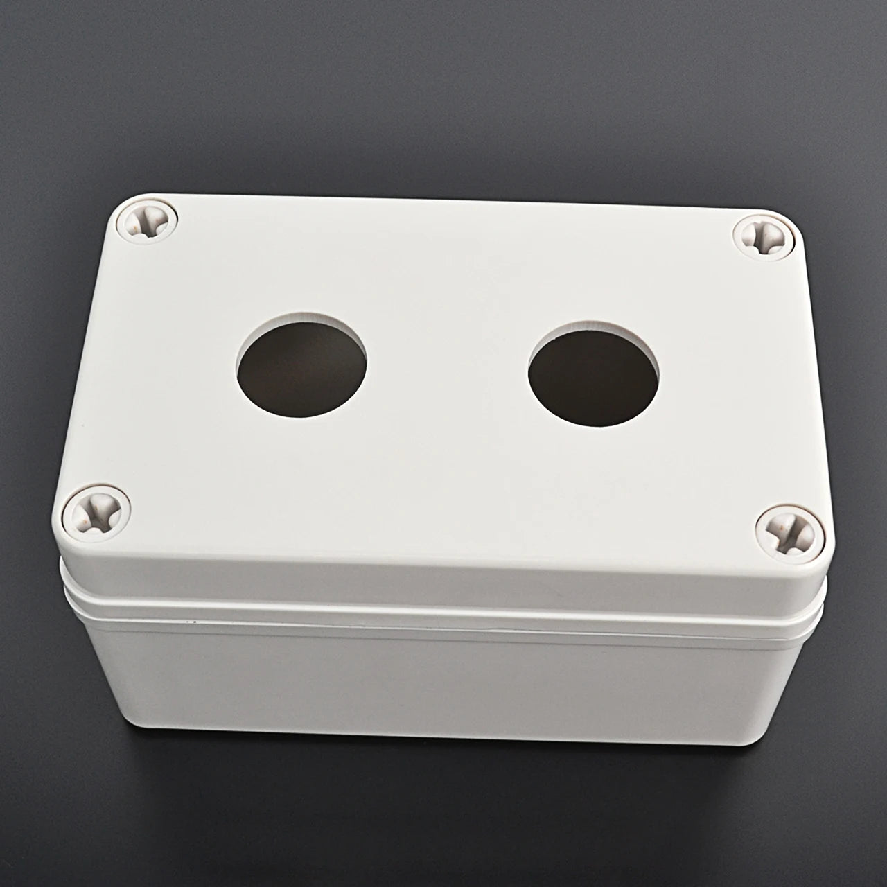 TJ-0813-K2 2-hole Push-button Junction Box IP66 Waterproof Plastic Enclosure  Box ABS 80*130*70MM
