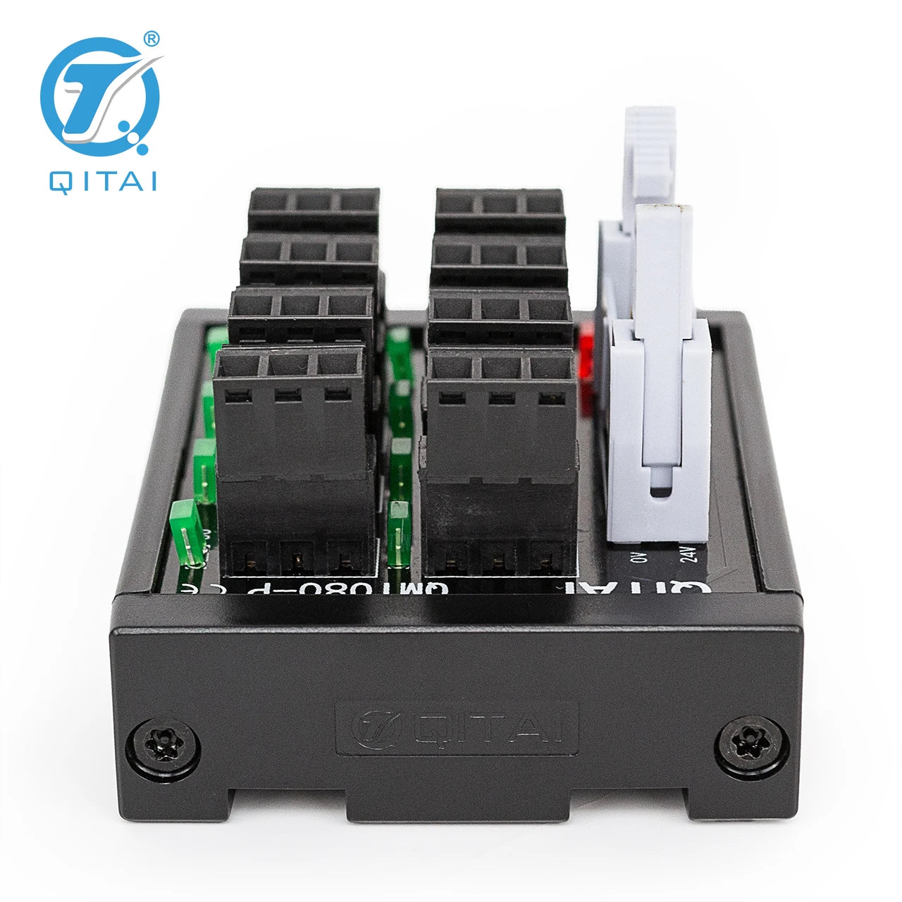 QMT080-P PNP High Efficiency 8 Bit Input Terminal Block DC24V 1A PLC Module Connect With LED Light
