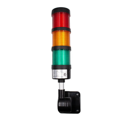 QZ60-Y10D-5PFJ 12V/24V AC110V/220V LED Tower Warning Light Indicator and Sound System Emergency Signal Light