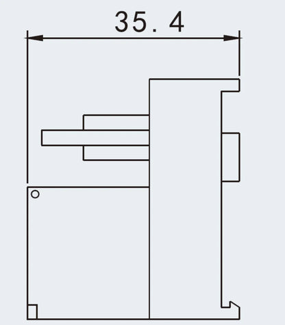 QTB40 AFS-H40  SR-1H40S BX1D-S40A 40PIN MIL Terminal Block Board for Mitsubishi Omron  KEYENCE Plc I/O Module DIN RAIN Mount