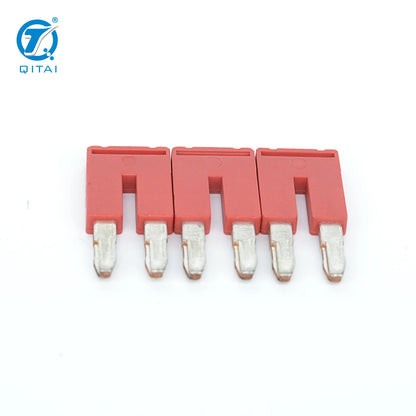 FBS2-6  Plug-In Din Rail Terminal Block Central Fixed Bridge Screw Bridge Screw Terminal Block Plugging Jumper
