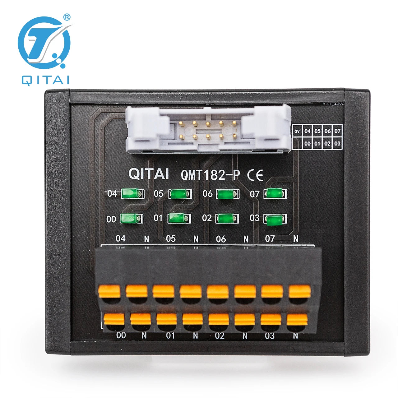 QMT182-P  Spring Type Terminal Block PNP Input/output Safe Reliable European Quick-connect Terminals With LED Light