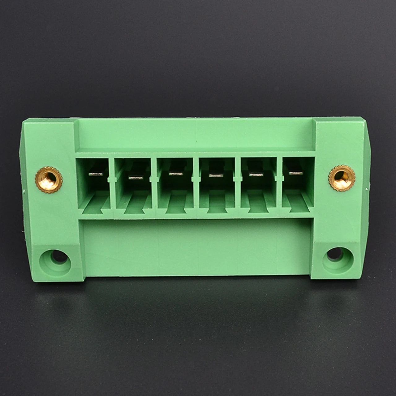 QPS-10168-6P Factory Solderless Butt 6 Pin Male and Female Wire Connector Screw Plug-in PCB Terminal Block