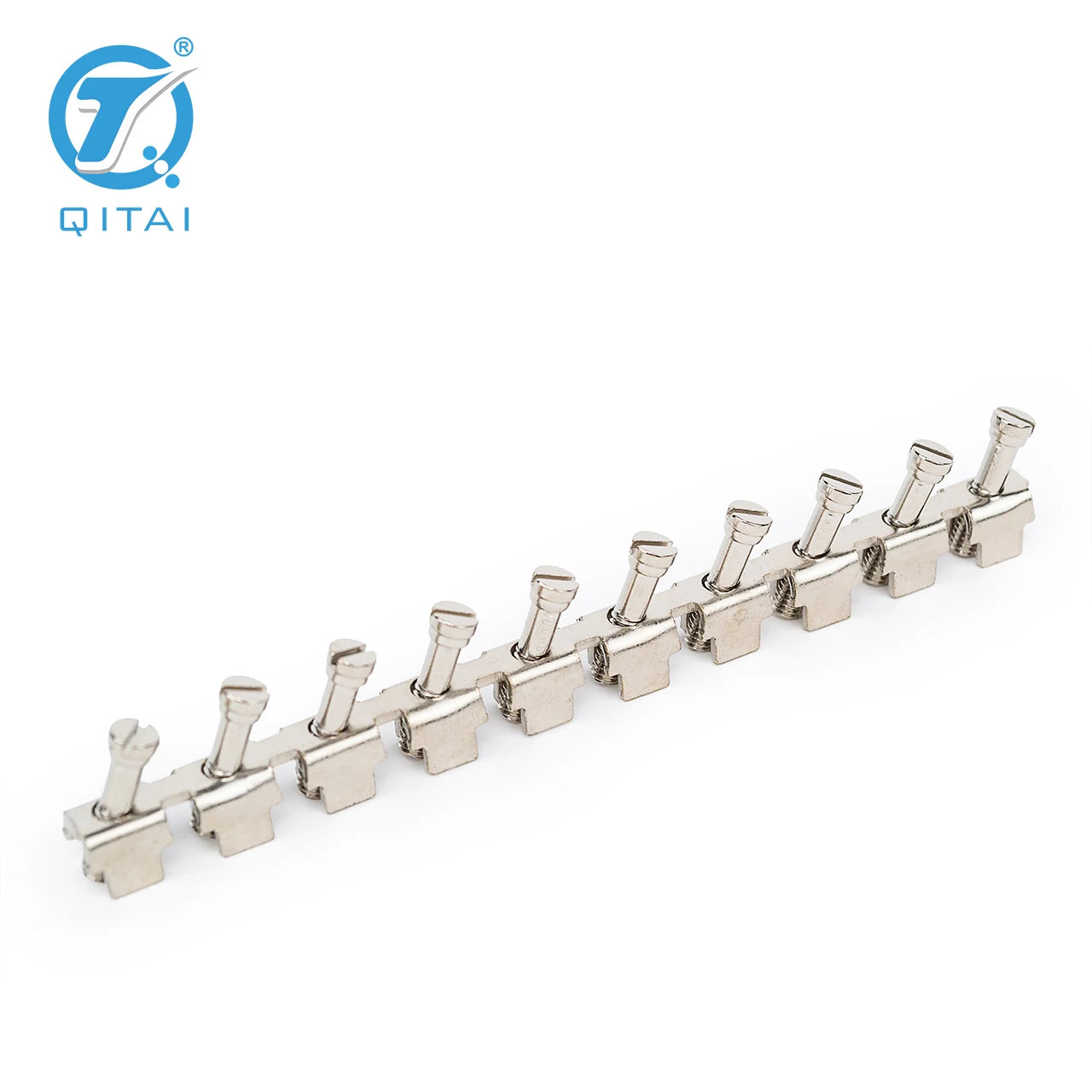 FBI 10-12  Din Rail Terminal Bock Bridge  Screw Terminal Block Plugging Jumper Fixed Bridge for  Din Rail Terminal Blocks