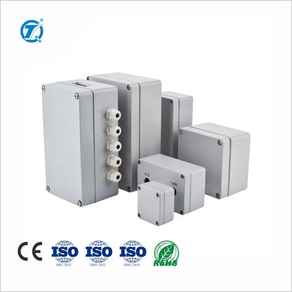 DA211 Terminal Block Housing Waterproof IP66 ABS Plastic Electronic Die Cast Aluminum Waterproof Outdoor Electrical Box