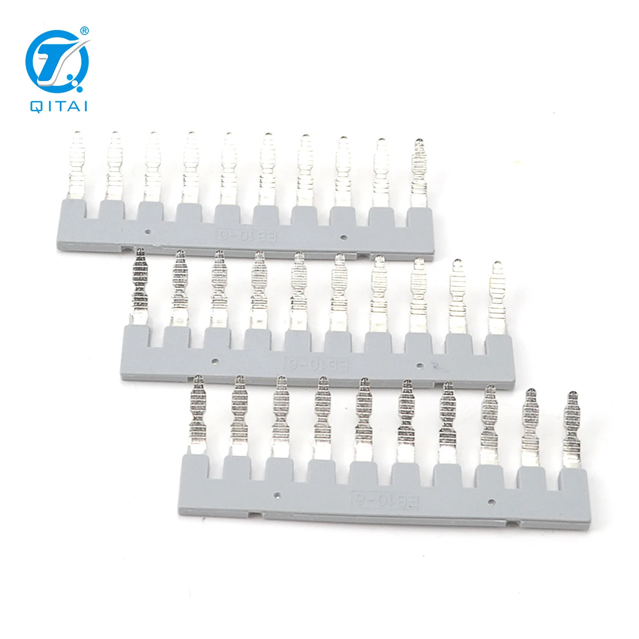 EB 10-6 10 Position Terminal Strip Connection Bar Jumper Strip Push-In Bridge Components