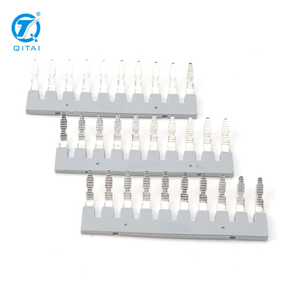 EB 10-6 10 Position Terminal Strip Connection Bar Jumper Strip Push-In Bridge Components
