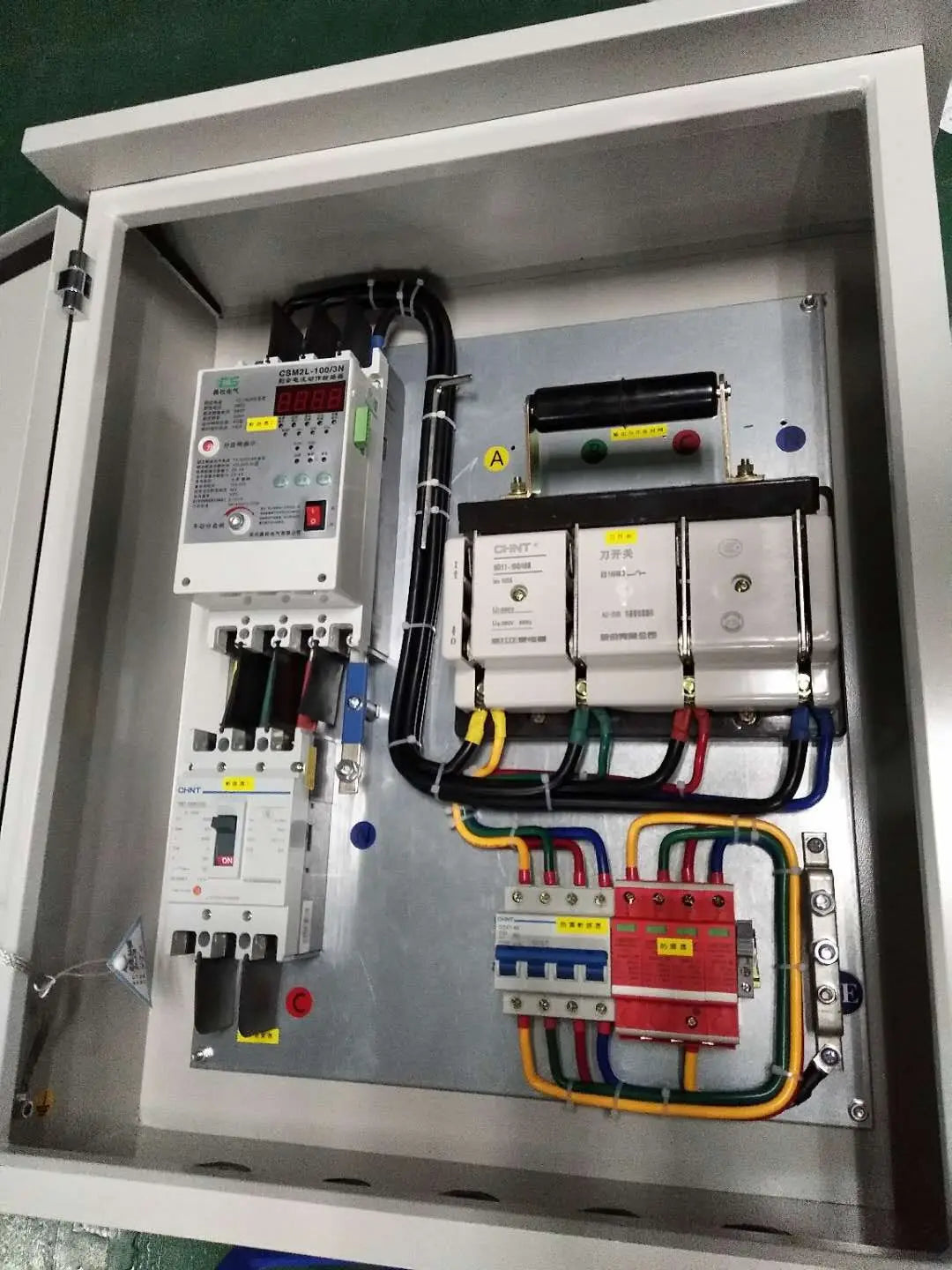 QITAI Electrical Distribution Boxes High Quality Oxidized Aluminum Electronic System Control Panel  Power Distribution Cabinet