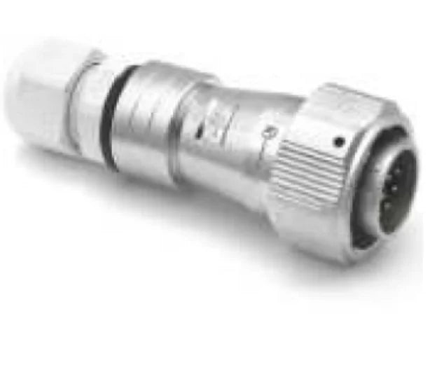 PTC20F-6A PC Pipe Reverse Mounted Straight Plug a Industrial  Connector 2/3/4/5/6/7/8/9/10/12/14 Pin Circular Aviation Connector