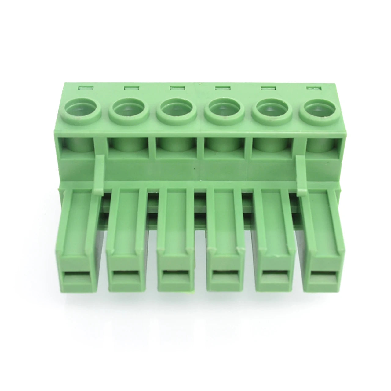 QPVH2-762-6P 7.62mm Pitch 6P Female and Male Wire Connector Terminators PCB Screw Plug-in Terminal Block