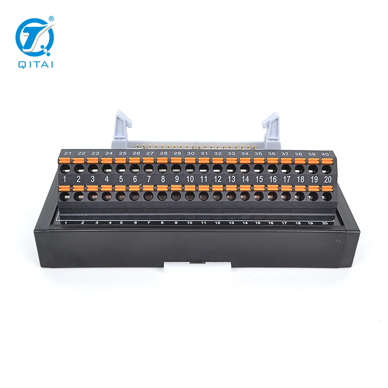 QMT058 40 Bit Spring Type PLC Sensor Numerical Universal Breakout Board Adapter Terminal Block for Adapter Terminal Board