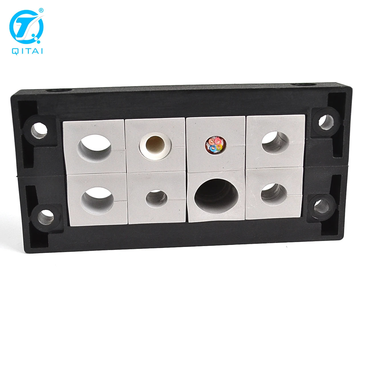 CES Cable Management Kit High Quality Plastic Cable Gland Plate Grommet Module Multi Hole Cable Management System Oem
