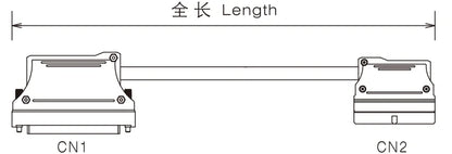 QX21F-1 PLC Control Cable Soft Small Diameter Electric Wire Oil Resistant Flame Retardant Electric Box Wiring 40P/FCN 40P/MIL