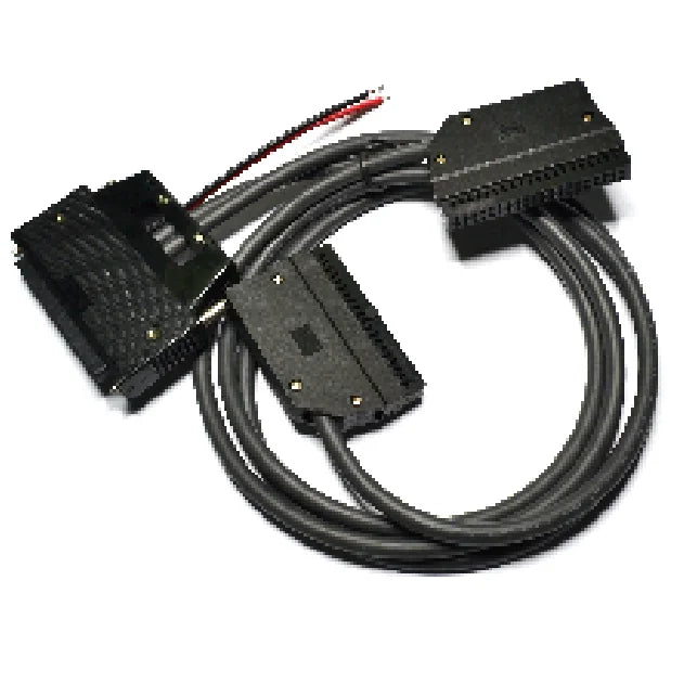 QX219-8 48P/FCN 40P/MIL PLC I/O Cable with Copper Flexible Insulated Wires AWG28 Length 500-10000 mm