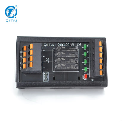 QMY400SL 4 Channel Electromagnetic Relay Module  5A 250VAC/30VDC Led with APN3124 Terminal Relay with Surge Suppression Circuit