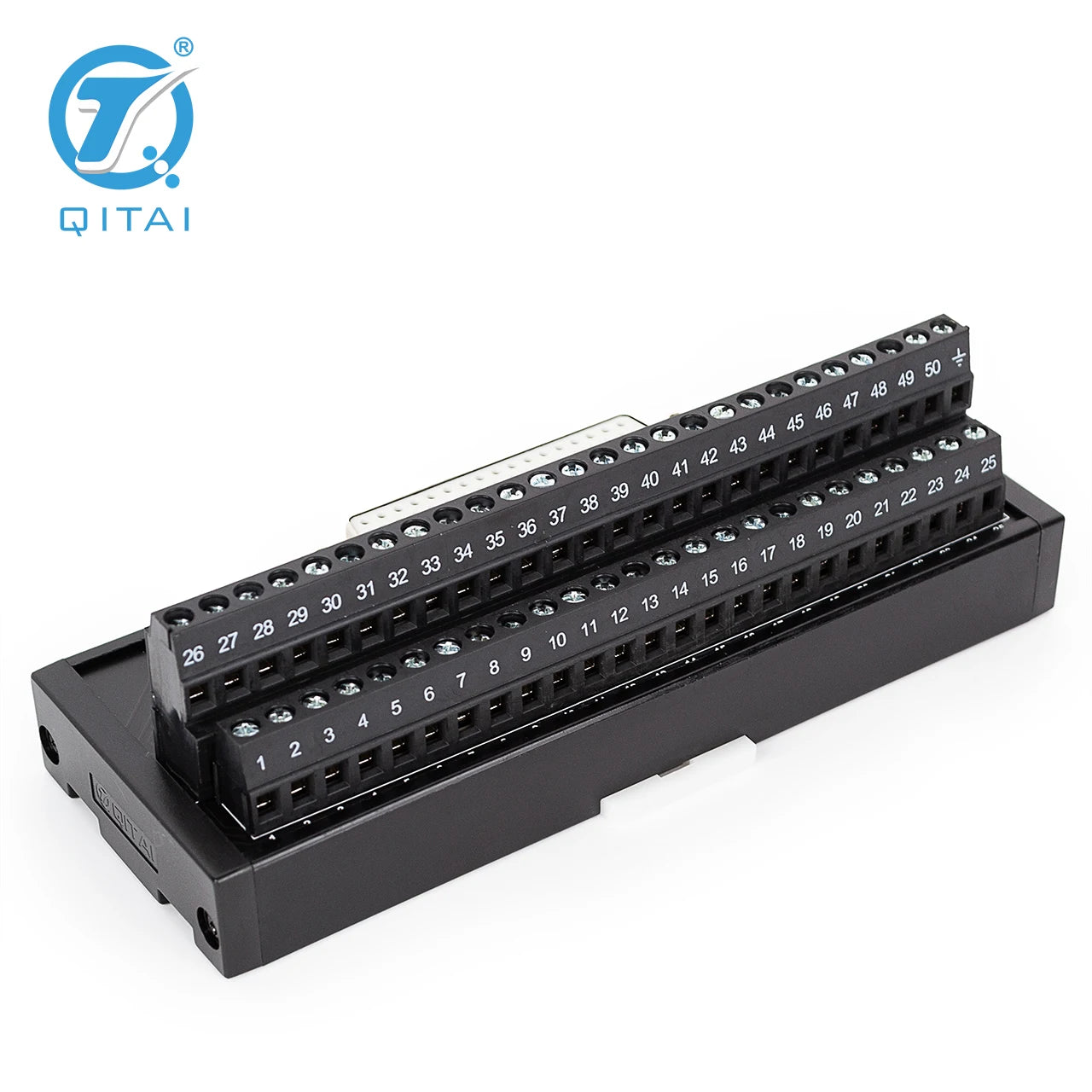 QMT04C D-SUB Terminal Block Universal Design High Quality Gold-plated Connector 50P Female D-SUB(RS323) PLC Connect