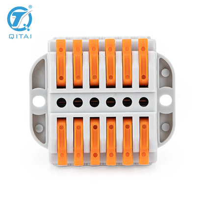 KV233-500T Wire Connectors  2P-30P 250V 32A Terminals Mini Electronic Push in Quick-insert Push-type Terminal Blocks