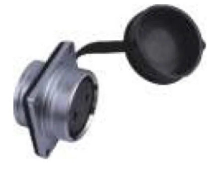 P28F-2H Square Backward Installed Socket H 28mm 250V Metal Circular Aviation Connector Waterproof for Aviation 2-26 PIN