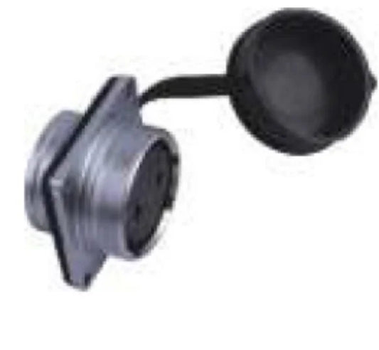 P28F-2H Square Backward Installed Socket H 28mm 250V Metal Circular Aviation Connector Waterproof for Aviation 2-26 PIN