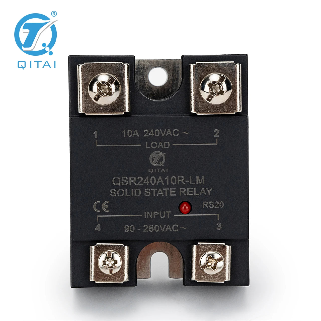 QSR240A10R-LM 10A 240VAC SSR Single Phase AC Output Solid State Relay